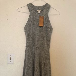 NEW Francescas Sleeveless Grey Sweater Dress Small